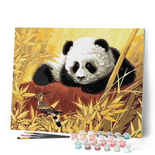 Carica l'immagine nel visualizzatore di Gallery, Dipingere con i numeri - Panda E Uccello Figured'Art