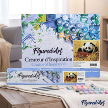 Carica l'immagine nel visualizzatore di Gallery, Dipingere con i numeri - Panda E Uccello