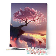 Carica l'immagine nel visualizzatore di Gallery, Dipingere con i numeri - Albero Rosa Figured'Art