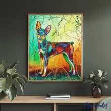 Carica l'immagine nel visualizzatore di Gallery, Dipingere con i numeri - Cane In Multicolor