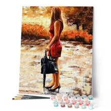 Carica l'immagine nel visualizzatore di Gallery, Dipingere con i numeri - Donna Con Stile Figured'Art