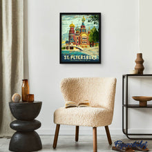 Carica l'immagine nel visualizzatore di Gallery, Dipingere con i numeri - Poster di viaggio a San Pietroburgo