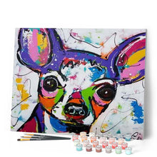 Carica l'immagine nel visualizzatore di Gallery, Dipingere con i numeri - Cane Con Stile Figured'Art