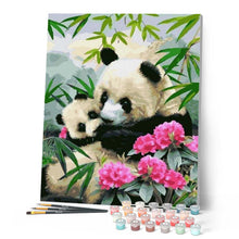 Carica l'immagine nel visualizzatore di Gallery, Dipingere con i numeri - Panda Giganti Figured'Art