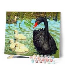 Carica l'immagine nel visualizzatore di Gallery, Dipingere con i numeri - Uccelli Nello Stagno Figured'Art