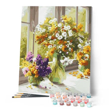 Carica l'immagine nel visualizzatore di Gallery, Dipingere con i numeri - Fiori In Cucina Figured'Art