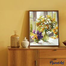 Carica l'immagine nel visualizzatore di Gallery, Dipingere con i numeri - Fiori In Cucina