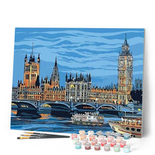 Carica l'immagine nel visualizzatore di Gallery, Dipingere con i numeri - Palazzo di Westminster Figured'Art
