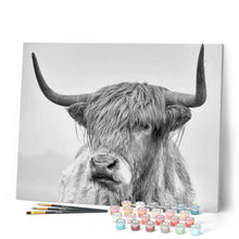 Carica l'immagine nel visualizzatore di Gallery, Dipingere con i numeri - Yak Bianco Figured'Art