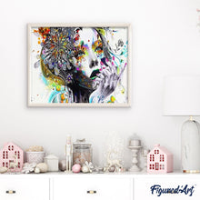 Carica l'immagine nel visualizzatore di Gallery, Dipingere con i numeri - Astratto Femminile