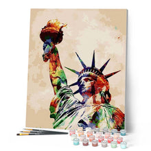 Carica l'immagine nel visualizzatore di Gallery, Dipingere con i numeri - Statua Della Libertà Figured'Art