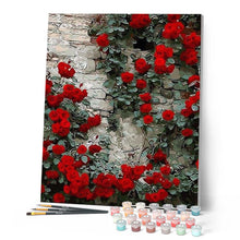 Carica l'immagine nel visualizzatore di Gallery, Dipingere con i numeri - Rose Rosse Figured'Art