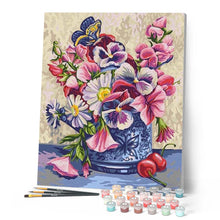 Carica l'immagine nel visualizzatore di Gallery, Dipingere con i numeri - Fiori Con Ciliegie Figured'Art