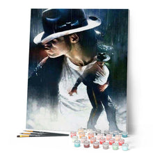 Carica l'immagine nel visualizzatore di Gallery, Dipingere con i numeri - Michael Jackson 2 Figured'Art