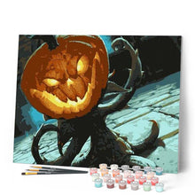 Carica l'immagine nel visualizzatore di Gallery, Dipingere con i numeri - Zucche Spaventose Halloween Figured'Art