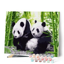Carica l'immagine nel visualizzatore di Gallery, Dipingere con i numeri - Panda In Giappone Figured'Art