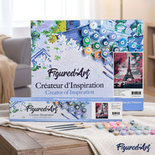 Carica l'immagine nel visualizzatore di Gallery, Dipingere con i numeri - Torre Eiffel In Primavera Colori Rosa