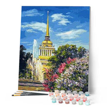 Carica l'immagine nel visualizzatore di Gallery, Dipingere con i numeri - Pagoda In Asia Figured'Art