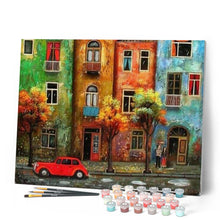 Carica l'immagine nel visualizzatore di Gallery, Dipingere con i numeri - Rain Street Figured'Art