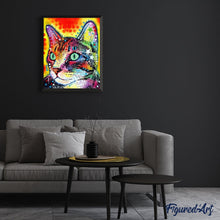Carica l'immagine nel visualizzatore di Gallery, Dipingere con i numeri - Gatto Di Moda