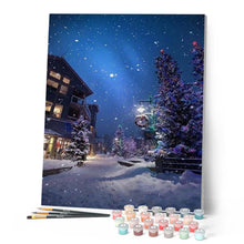 Carica l'immagine nel visualizzatore di Gallery, Dipingere con i numeri - Strada A Natale Figured'Art