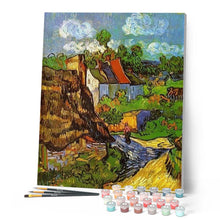 Carica l'immagine nel visualizzatore di Gallery, Dipingere con i numeri - Van Gogh Case Ad Auvers Figured'Art