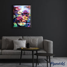 Carica l'immagine nel visualizzatore di Gallery, Dipingere con i numeri - Ninfee Colorate