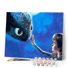 Carica l'immagine nel visualizzatore di Gallery, Dipingere con i numeri - Dragon Training Figured'Art