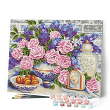 Carica l'immagine nel visualizzatore di Gallery, Dipingere con i numeri - I Fiori Di Nonna Figured'Art