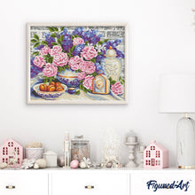 Carica l'immagine nel visualizzatore di Gallery, Dipingere con i numeri - I Fiori Di Nonna
