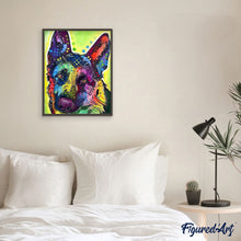 Carica l'immagine nel visualizzatore di Gallery, Dipingere con i numeri - Cane Star