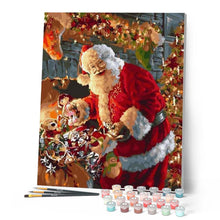 Carica l'immagine nel visualizzatore di Gallery, Dipingere con i numeri - Babbo Natale Sorridente Figured'Art