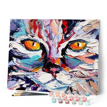 Carica l'immagine nel visualizzatore di Gallery, Dipingere con i numeri - Gatto Dipinto Figured'Art
