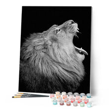 Carica l'immagine nel visualizzatore di Gallery, Dipingere con i numeri - Profilo Del Leone Figured'Art