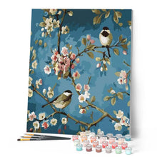 Carica l'immagine nel visualizzatore di Gallery, Dipingere con i numeri - Fiori E Uccelli Figured'Art