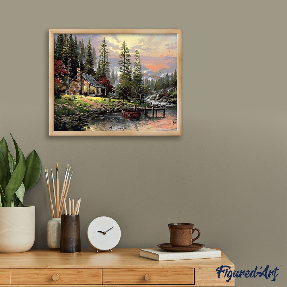 Dipingere con i Numeri montagna Kit Pittura Bambini Vista Paint by Numbers, Colorare con i Numeri Adulti, Hobby Creativi Adulti, Regalo Donna, Decorazioni Parete, Senza Cornice, 60x80cm e-688 Dipingere con i Numeri montagna Kit Pittura Bambini Vista Paint by Numbers, Colorare con i Numeri Adulti, Hobby Creativi Adulti, Regalo Donna, Decorazioni Parete, Senza Cornice, 60x80cm e-688