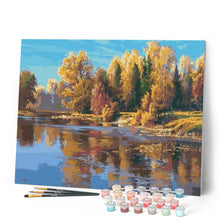 Carica l'immagine nel visualizzatore di Gallery, Dipingere con i numeri - Fiume In Francia Figured'Art