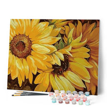 Carica l'immagine nel visualizzatore di Gallery, Dipingere con i numeri - Girasole In Piena Fioritura Figured'Art
