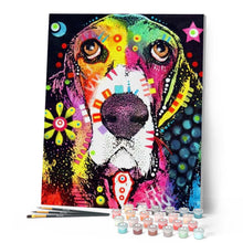Carica l'immagine nel visualizzatore di Gallery, Dipingere con i numeri - Cane Pazzo Figured'Art