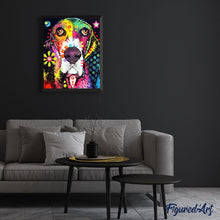 Carica l'immagine nel visualizzatore di Gallery, Dipingere con i numeri - Cane Pazzo