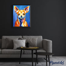 Carica l'immagine nel visualizzatore di Gallery, Dipingere con i numeri - Cane Intelligente