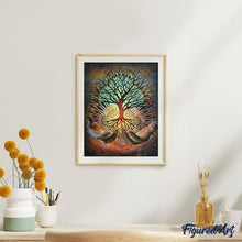 Carica l'immagine nel visualizzatore di Gallery, Dipingere con i numeri - Albero Della Vita
