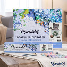 Carica l'immagine nel visualizzatore di Gallery, Dipingere con i numeri - Gatto Con Dollari