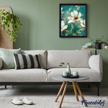 Carica l'immagine nel visualizzatore di Gallery, Dipingere con i numeri - Fiore Bianco 1
