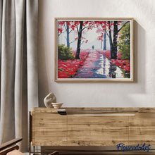 Carica l'immagine nel visualizzatore di Gallery, Dipingere con i numeri - Passeggiata Nella Foresta Rossa