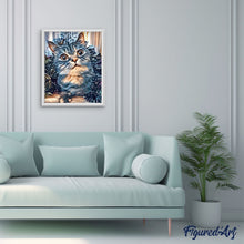 Carica l'immagine nel visualizzatore di Gallery, Dipingere con i numeri - Gatto Con Stile