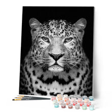 Carica l'immagine nel visualizzatore di Gallery, Dipingere con i numeri - Leopardo Grigio Figured'Art