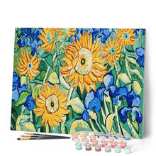 Carica l'immagine nel visualizzatore di Gallery, Dipingere con i numeri - Van Gogh Girasoli In Giardino Figured'Art