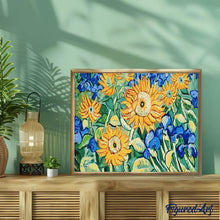 Carica l'immagine nel visualizzatore di Gallery, Dipingere con i numeri - Van Gogh Girasoli In Giardino