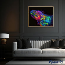 Carica l'immagine nel visualizzatore di Gallery, Dipingere con i numeri - Camaleonte Colorato